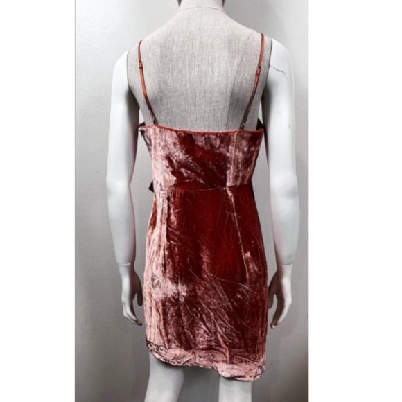 $425 BNWT CINQ A SEPT VELVET MINI  DRESS 8 - Picture 3 of 11